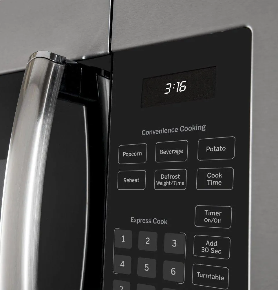 Ge Appliances JVM3160RFSS Ge? 1.6 Cu. Ft. Over-The-Range Microwave Oven