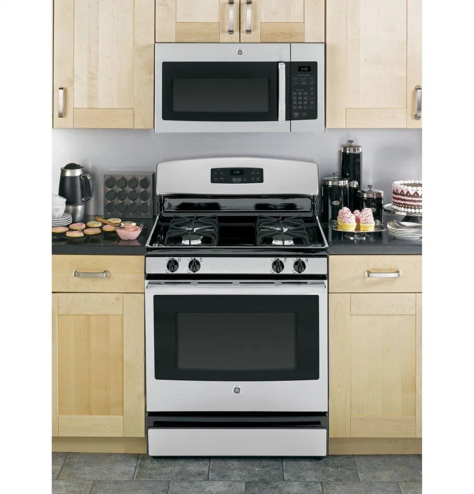 Ge Appliances JVM3160RFSS Ge? 1.6 Cu. Ft. Over-The-Range Microwave Oven