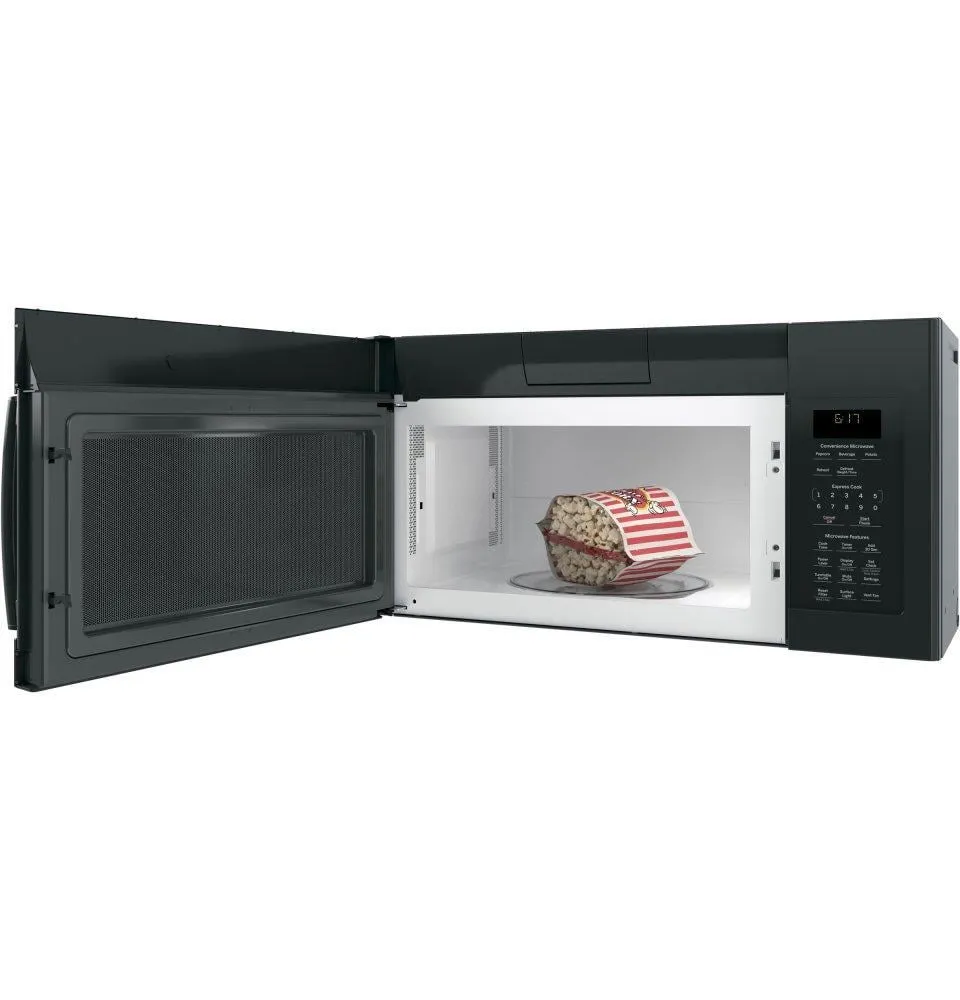 Ge Appliances JVM6172DKBB Ge? 1.7 Cu. Ft. Over-The-Range Microwave Oven