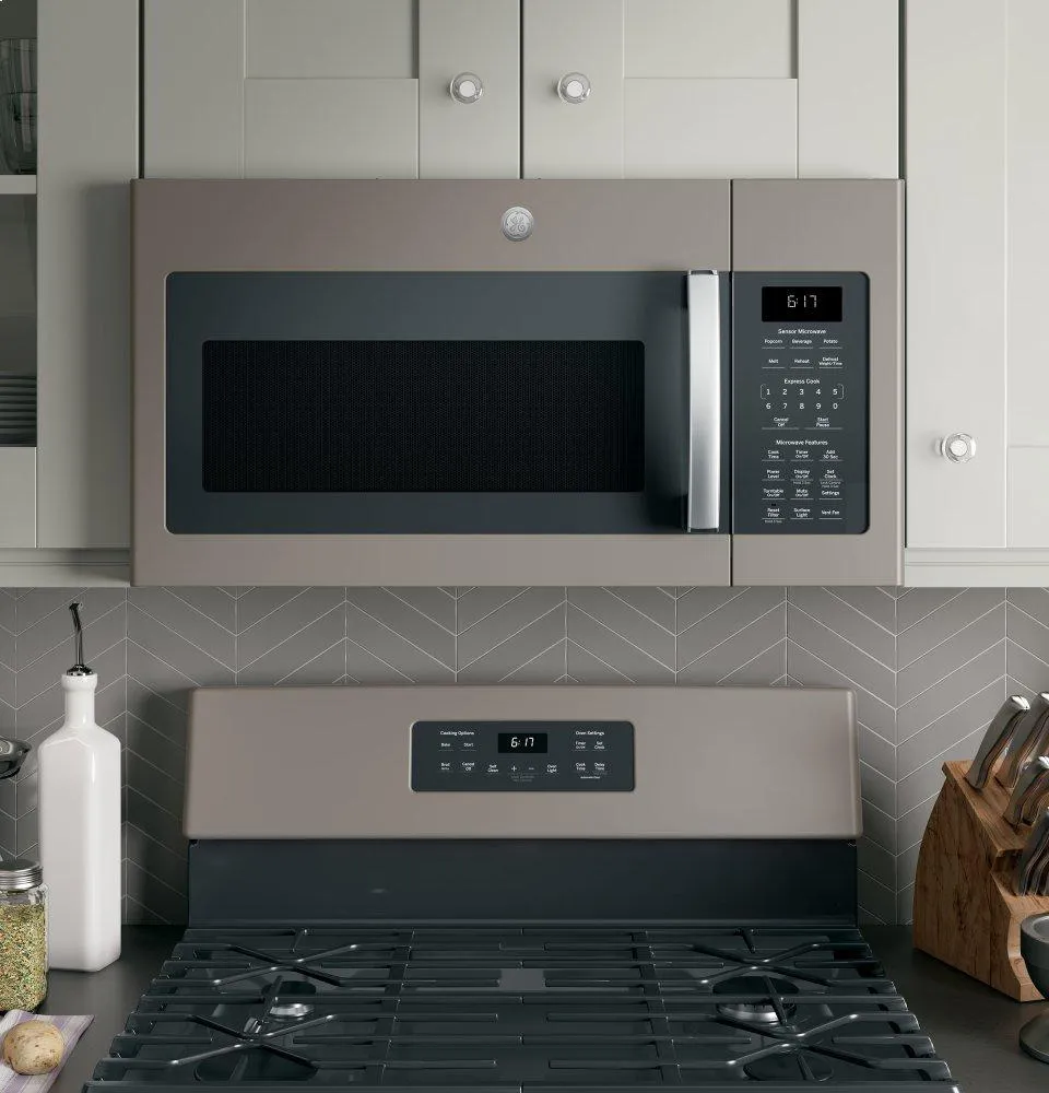 Ge Appliances JVM6175EKES Ge? 1.7 Cu. Ft. Over-The-Range Sensor Microwave Oven