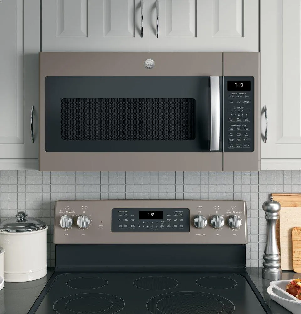 Ge Appliances JVM7195EKES Ge? 1.9 Cu. Ft. Over-The-Range Sensor Microwave Oven