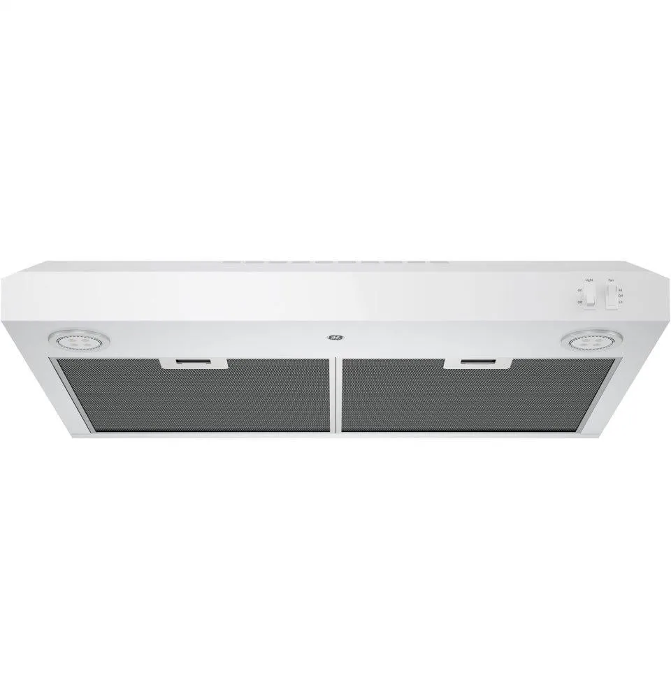 Ge Appliances JVX5305DJWW Ge? 30" Energy Star Certified Under The Cabinet Hood