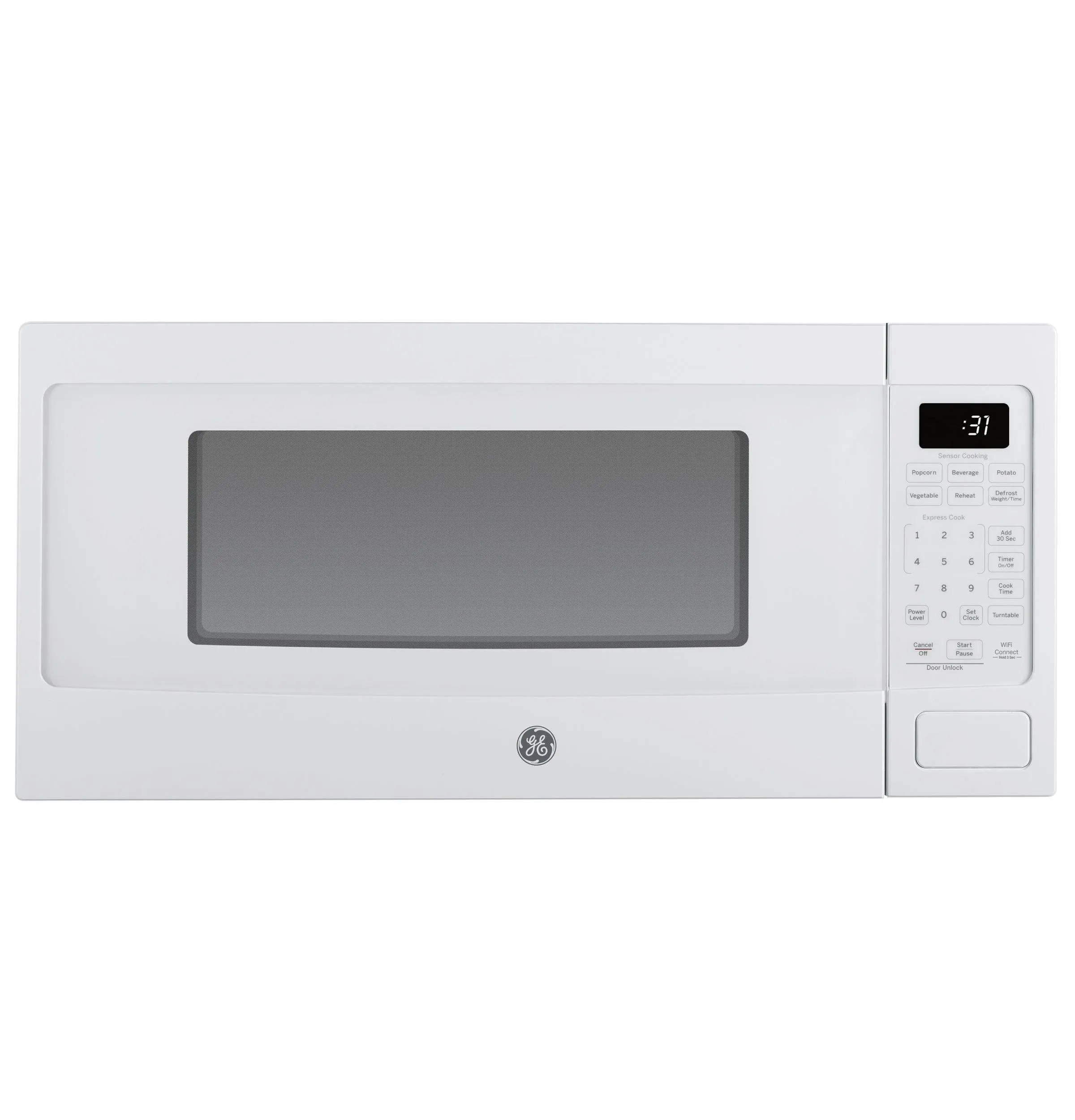 Ge Appliances PCHK11S1WWW Ge Profile&#8482; 1.1 Cu. Ft. Countertop Microwave Oven