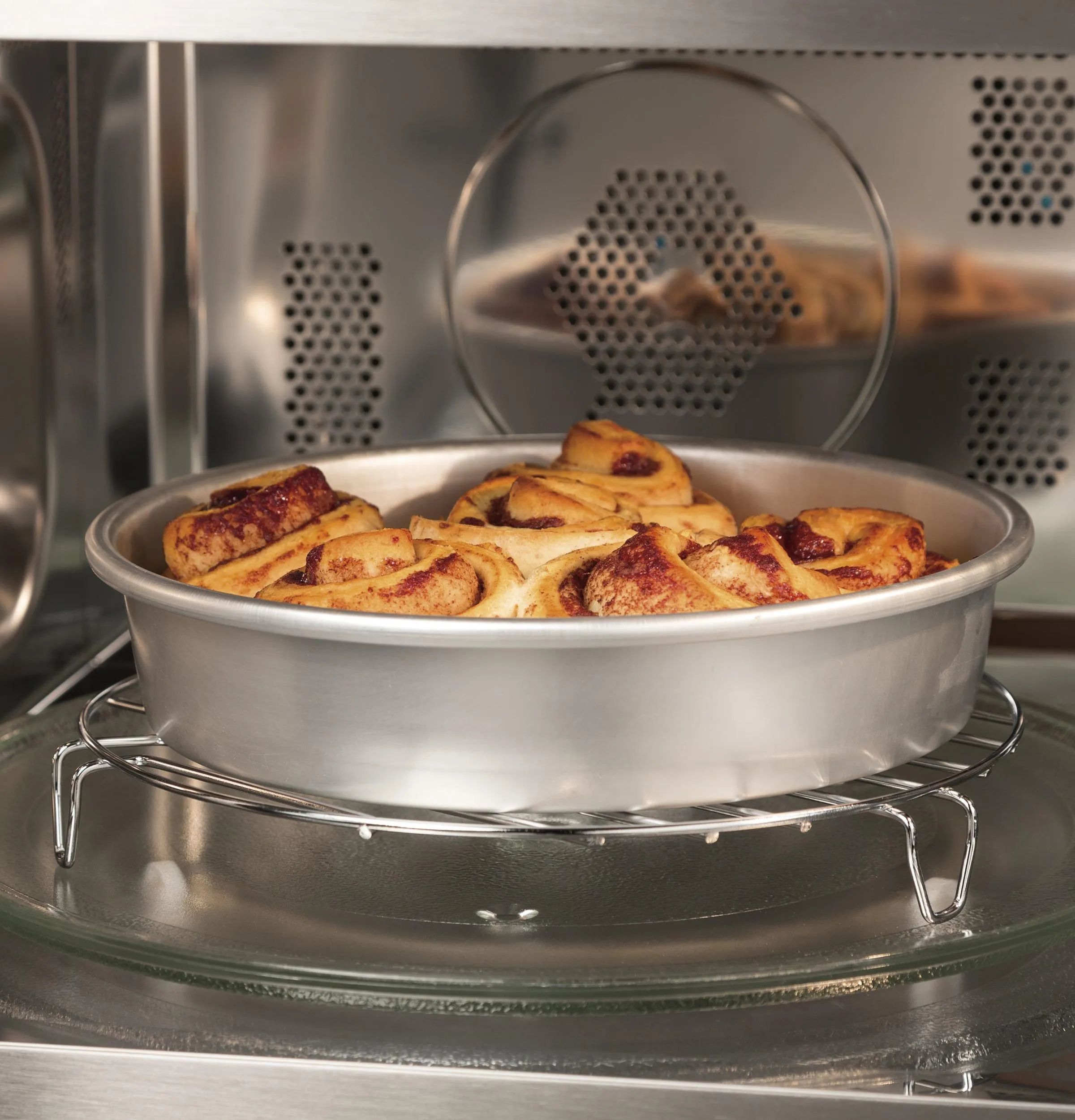 Ge Appliances PCWK15C1WSS Ge Profile&#8482; 1.5 Cu. Ft. Countertop Convection/Microwave Oven