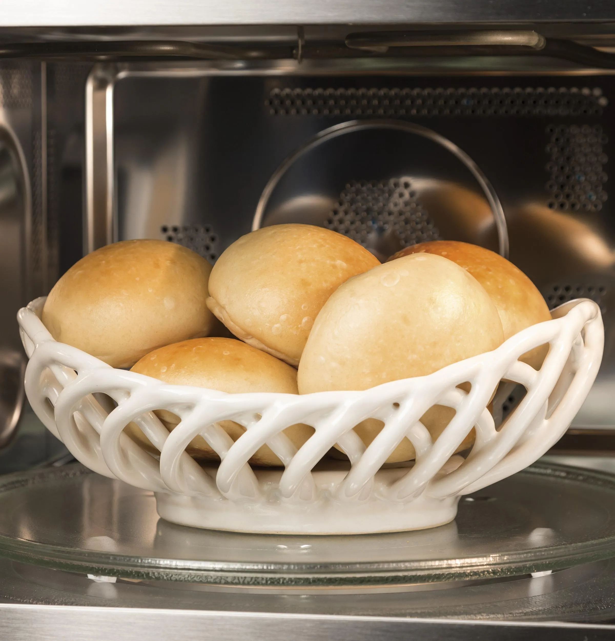 Ge Appliances PCWK15C1WSS Ge Profile&#8482; 1.5 Cu. Ft. Countertop Convection/Microwave Oven