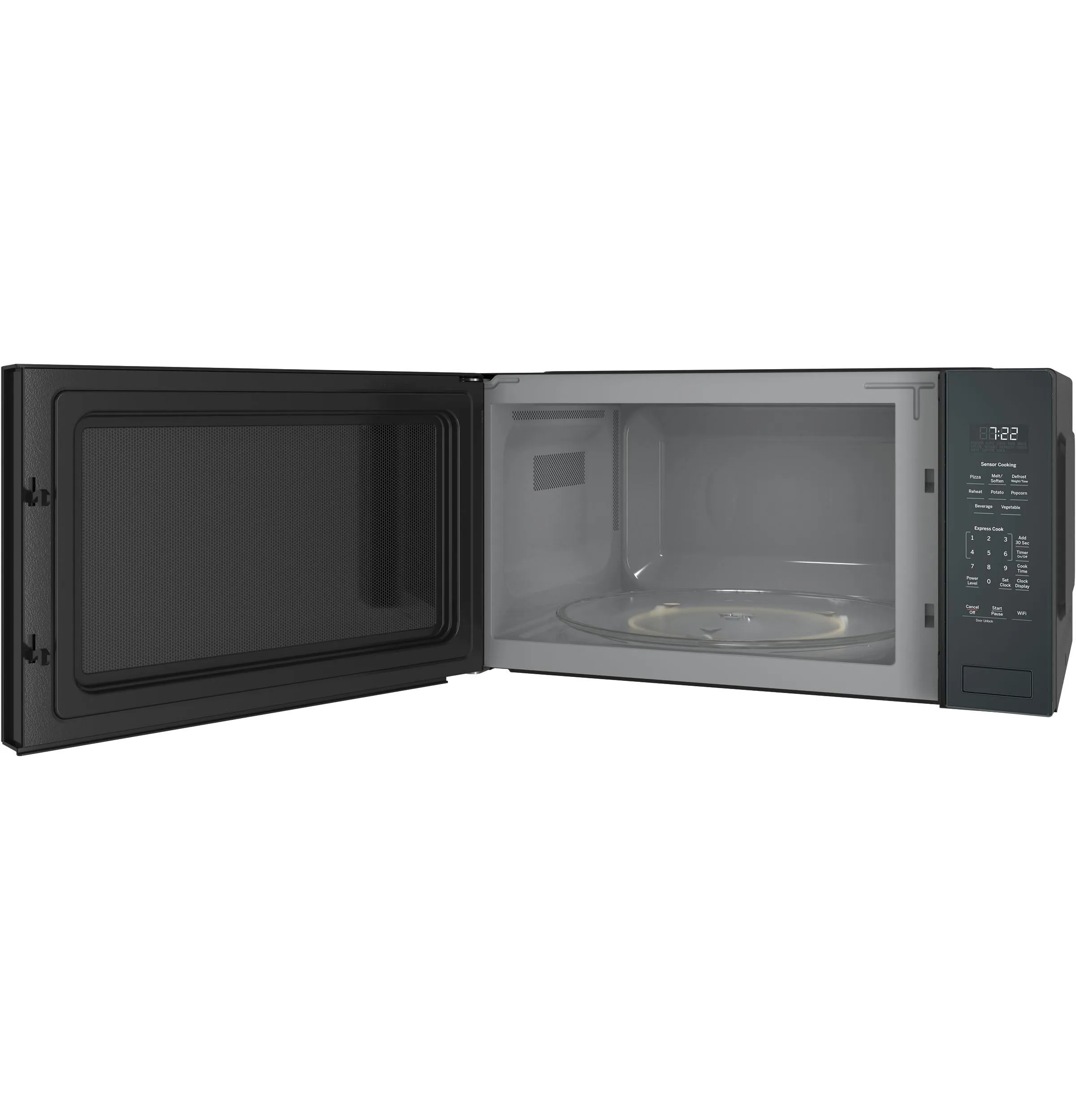 Ge Appliances PCWK22U1WBB Ge Profile&#8482; 2.2 Cu. Ft. Built-In Sensor Microwave Oven