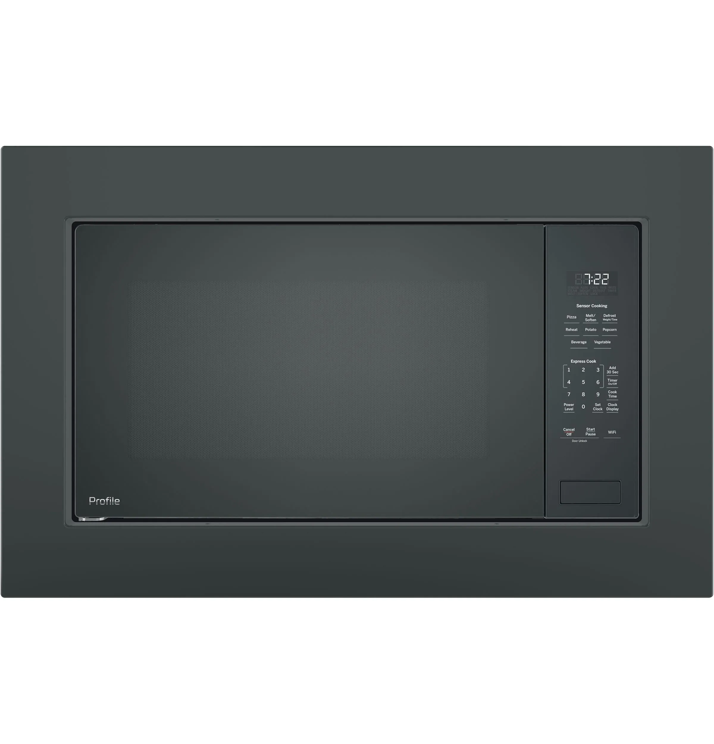 Ge Appliances PCWK22U1WBB Ge Profile&#8482; 2.2 Cu. Ft. Built-In Sensor Microwave Oven
