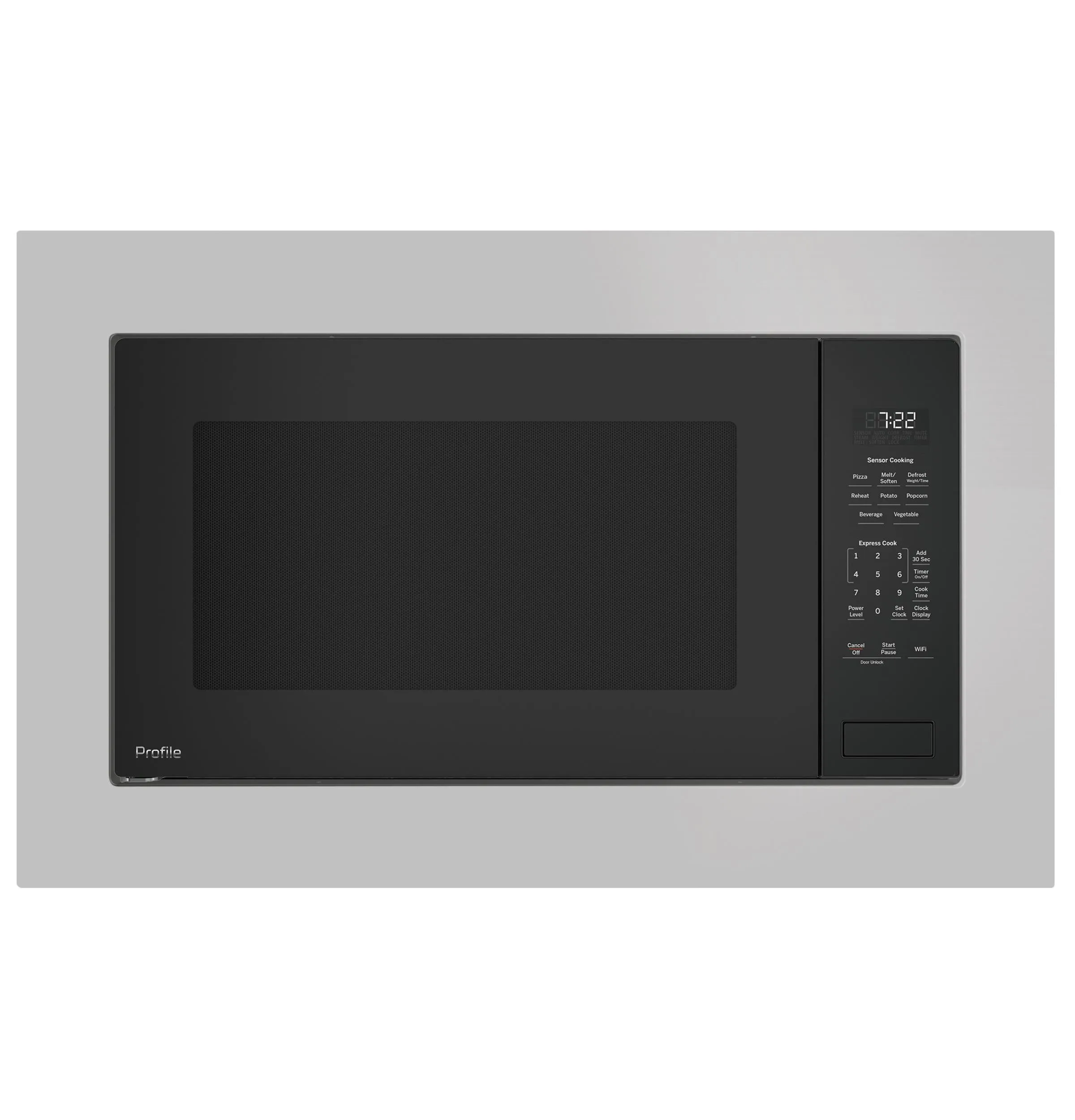 Ge Appliances PCWK22U1WDD Ge Profile&#8482; 2.2 Cu. Ft. Built-In Sensor Microwave Oven