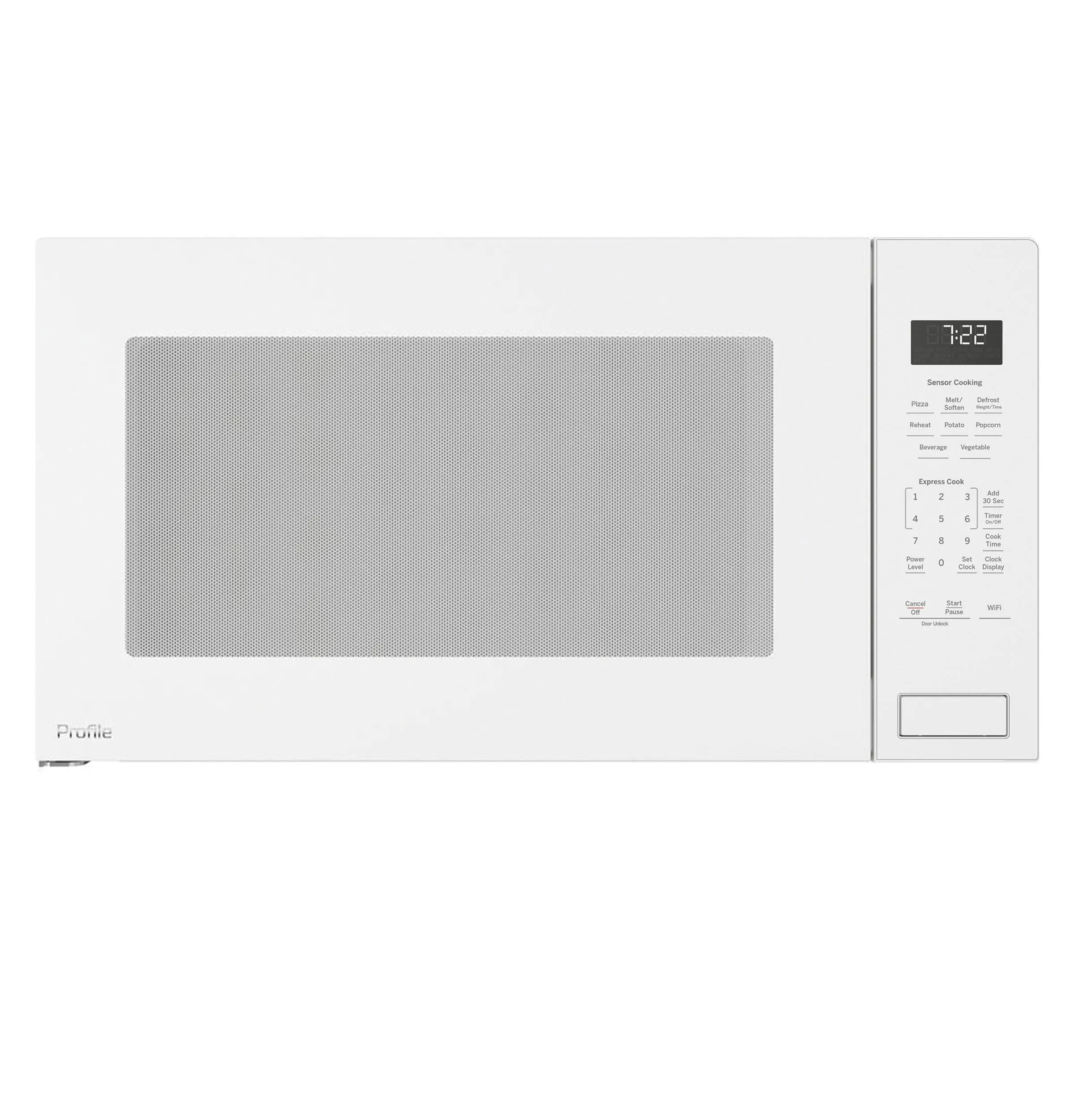 Ge Appliances PCWK22U1WWW Ge Profile&#8482; 2.2 Cu. Ft. Built-In Sensor Microwave Oven
