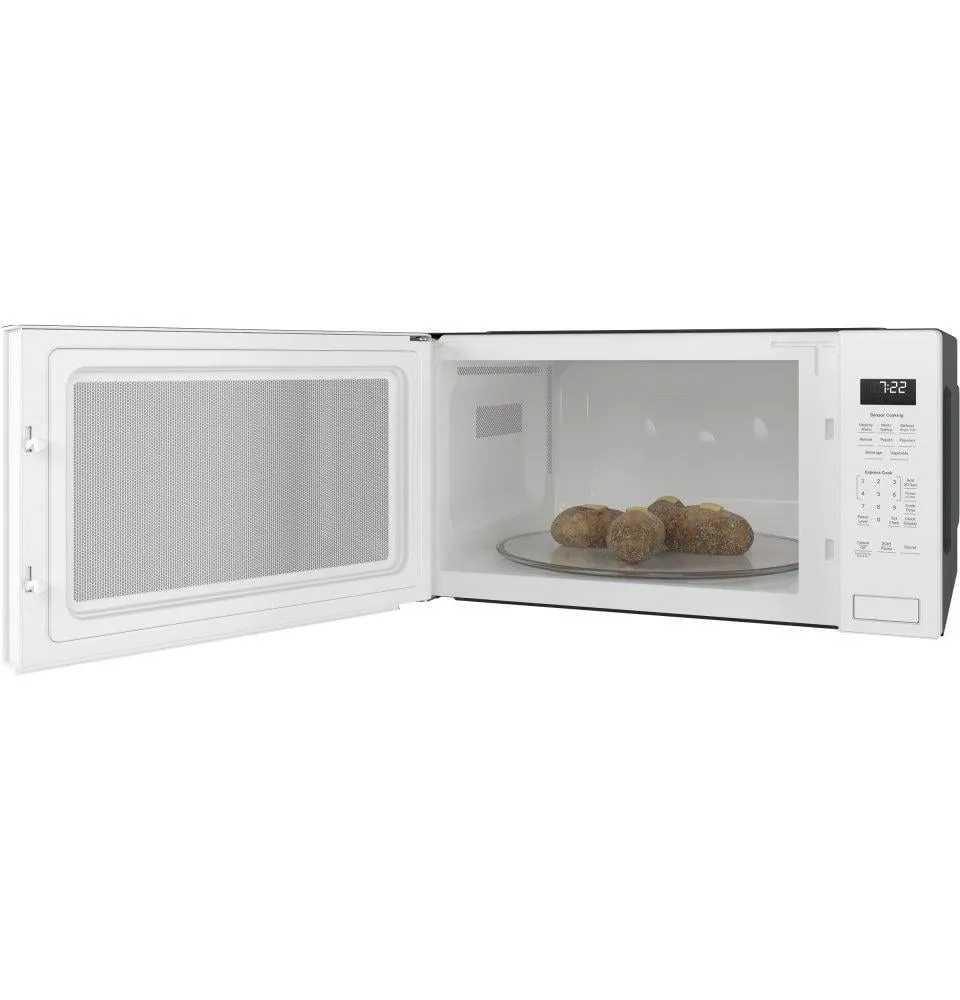 Ge Appliances PEB7227DLWW Ge Profile&#8482; 2.2 Cu. Ft. Built-In Sensor Microwave Oven