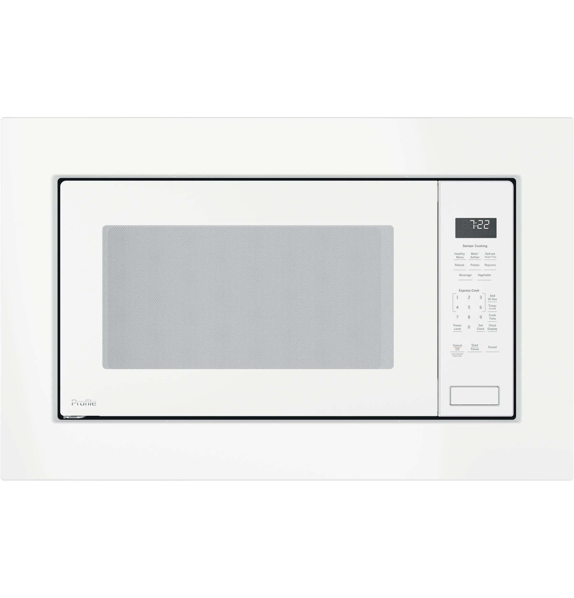 Ge Appliances PEB7227DLWW Ge Profile&#8482; 2.2 Cu. Ft. Built-In Sensor Microwave Oven