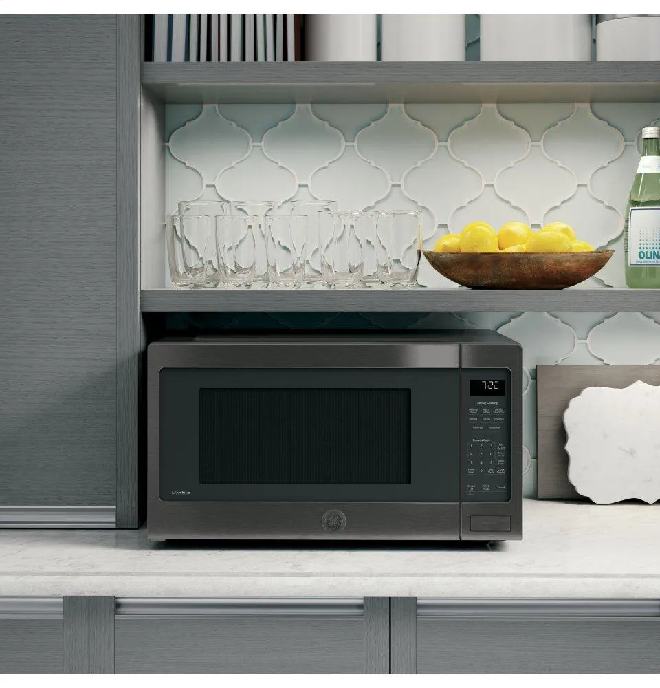 Ge Appliances PES7227BLTS Ge Profile&#8482; 2.2 Cu. Ft. Countertop Sensor Microwave Oven