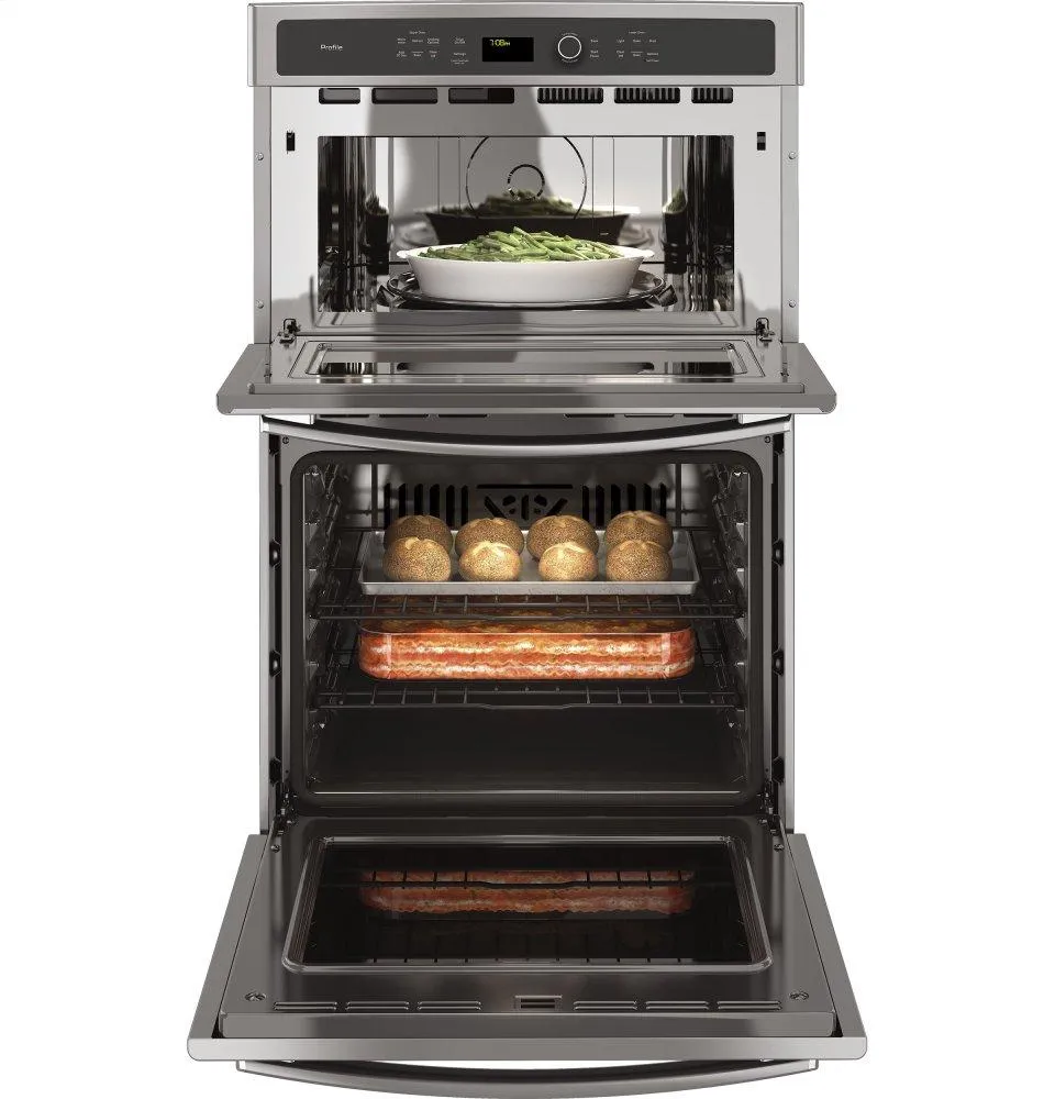 Ge Appliances PK7800SKSS Ge Profile&#8482; 27" Built-In Combination Convection Microwave/Convection Wall Oven