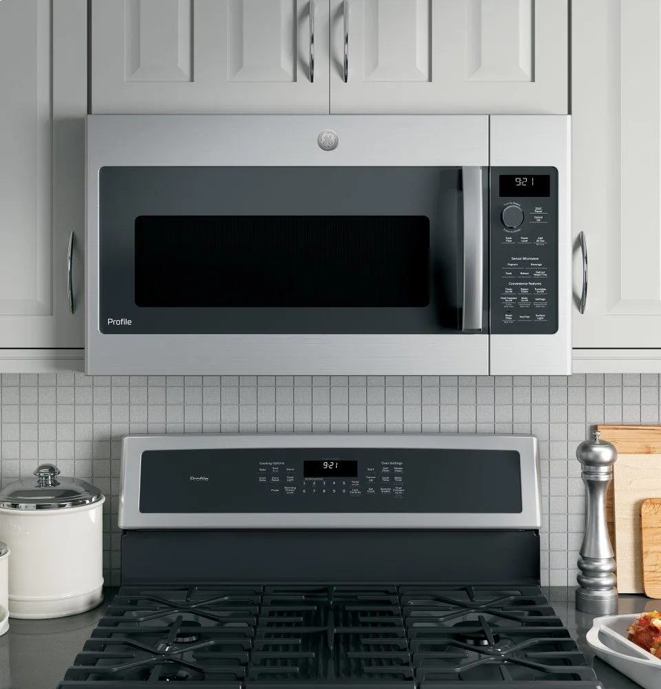 Ge Appliances PNM9216SKSS Ge Profile&#8482; 2.1 Cu. Ft. Over-The-Range Sensor Microwave Oven