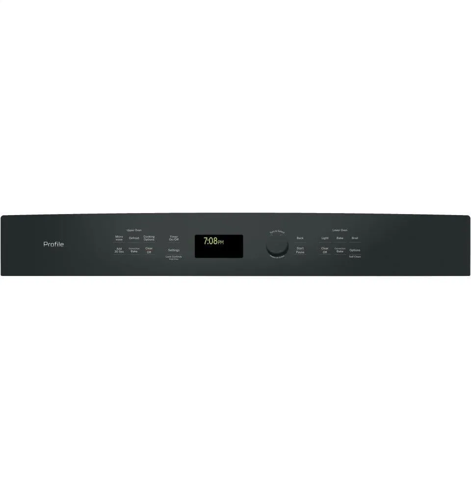Ge Appliances PT7800DHBB Ge Profile&#8482; 30" Built-In Combination Convection Microwave/Convection Wall Oven