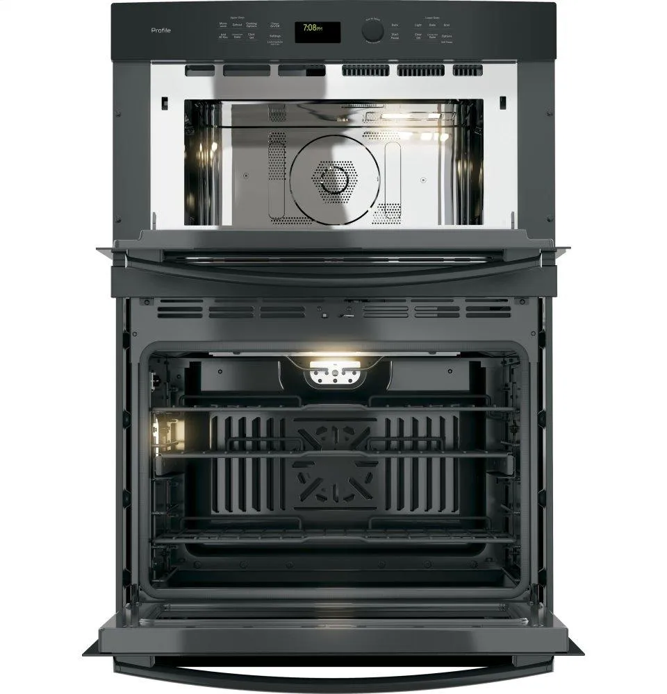Ge Appliances PT7800DHBB Ge Profile&#8482; 30" Built-In Combination Convection Microwave/Convection Wall Oven