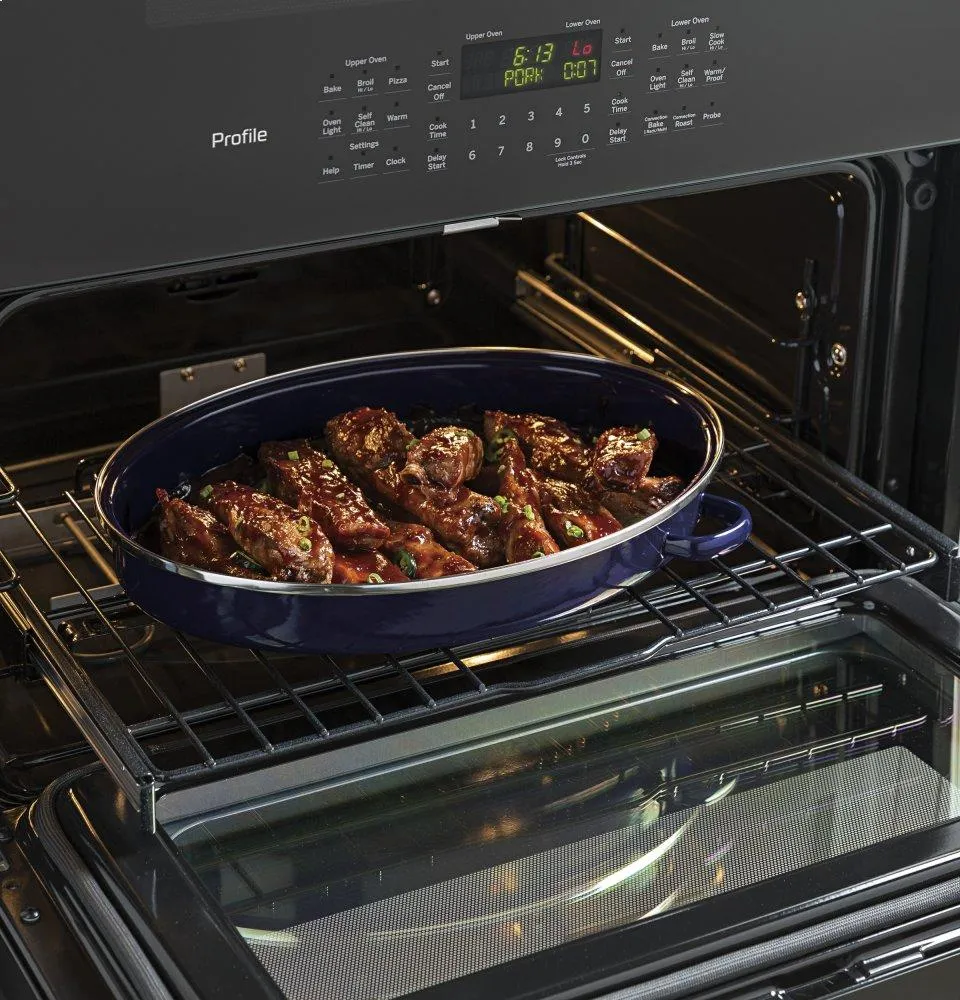 Ge Appliances PT9200SLSS Ge Profile&#8482; 30" Built-In Twin Flex Convection Wall Oven