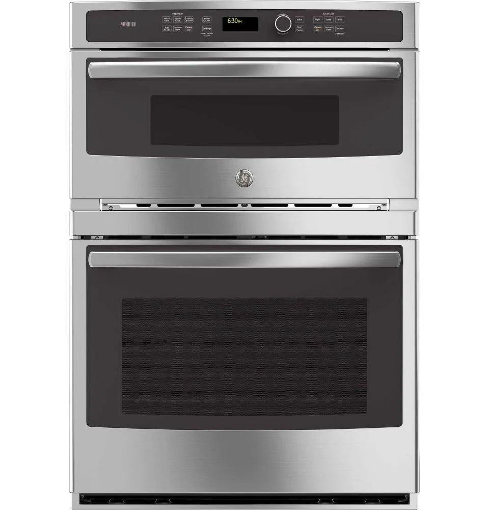 Ge Appliances PT9800SHSS Ge Profile&#8482; 30 In. Combination Double Wall Oven With Convection And Advantium? Technology