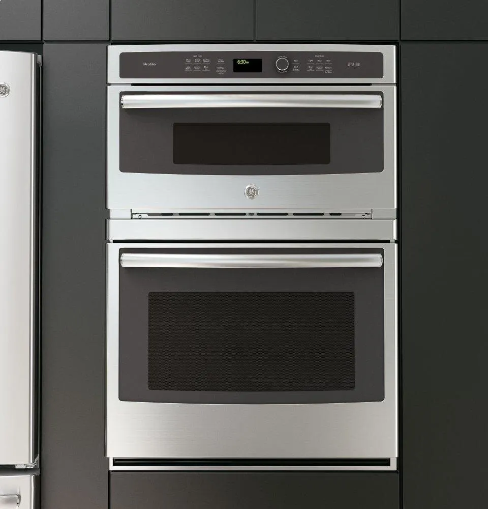 Ge Appliances PT9800SHSS Ge Profile&#8482; 30 In. Combination Double Wall Oven With Convection And Advantium? Technology