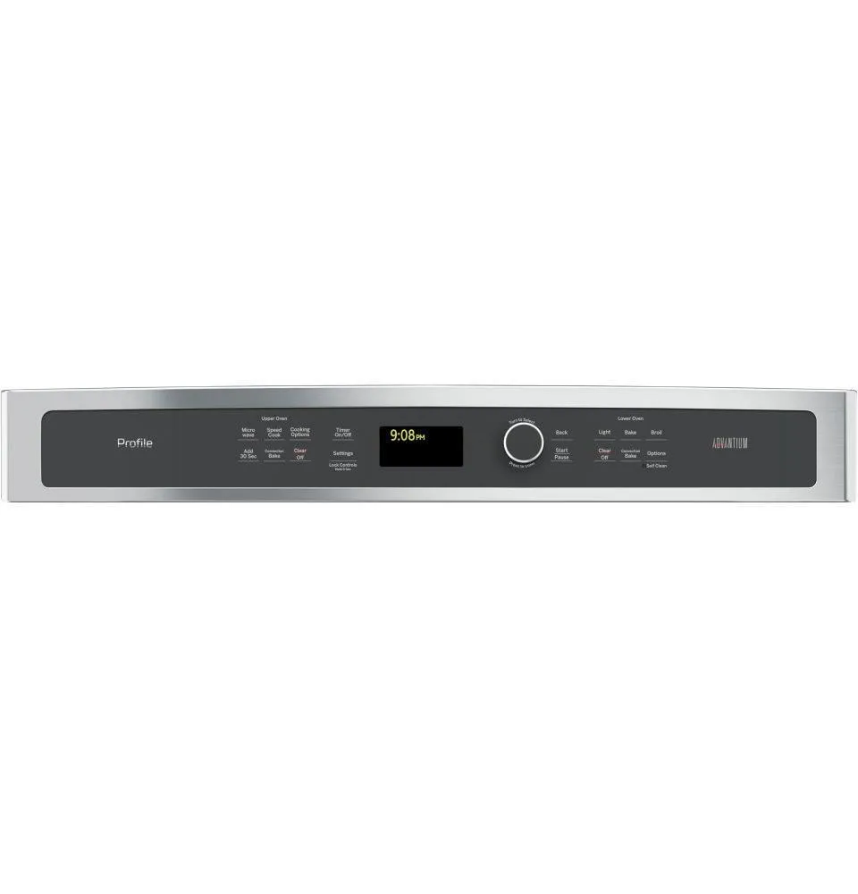 Ge Appliances PT9800SHSS Ge Profile&#8482; 30 In. Combination Double Wall Oven With Convection And Advantium? Technology
