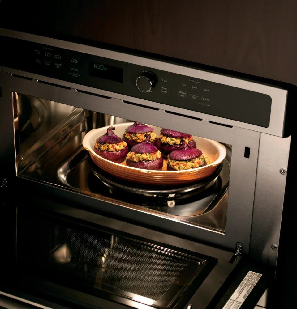 Ge Appliances PT9800SHSS Ge Profile&#8482; 30 In. Combination Double Wall Oven With Convection And Advantium? Technology