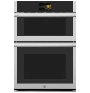 Ge Appliances PT9900SWSS Ge Profile&#8482; 30 In. Combination Double Wall Oven With Convection, Air Fry, Steam, Sous Vide, And Advantium? Technology