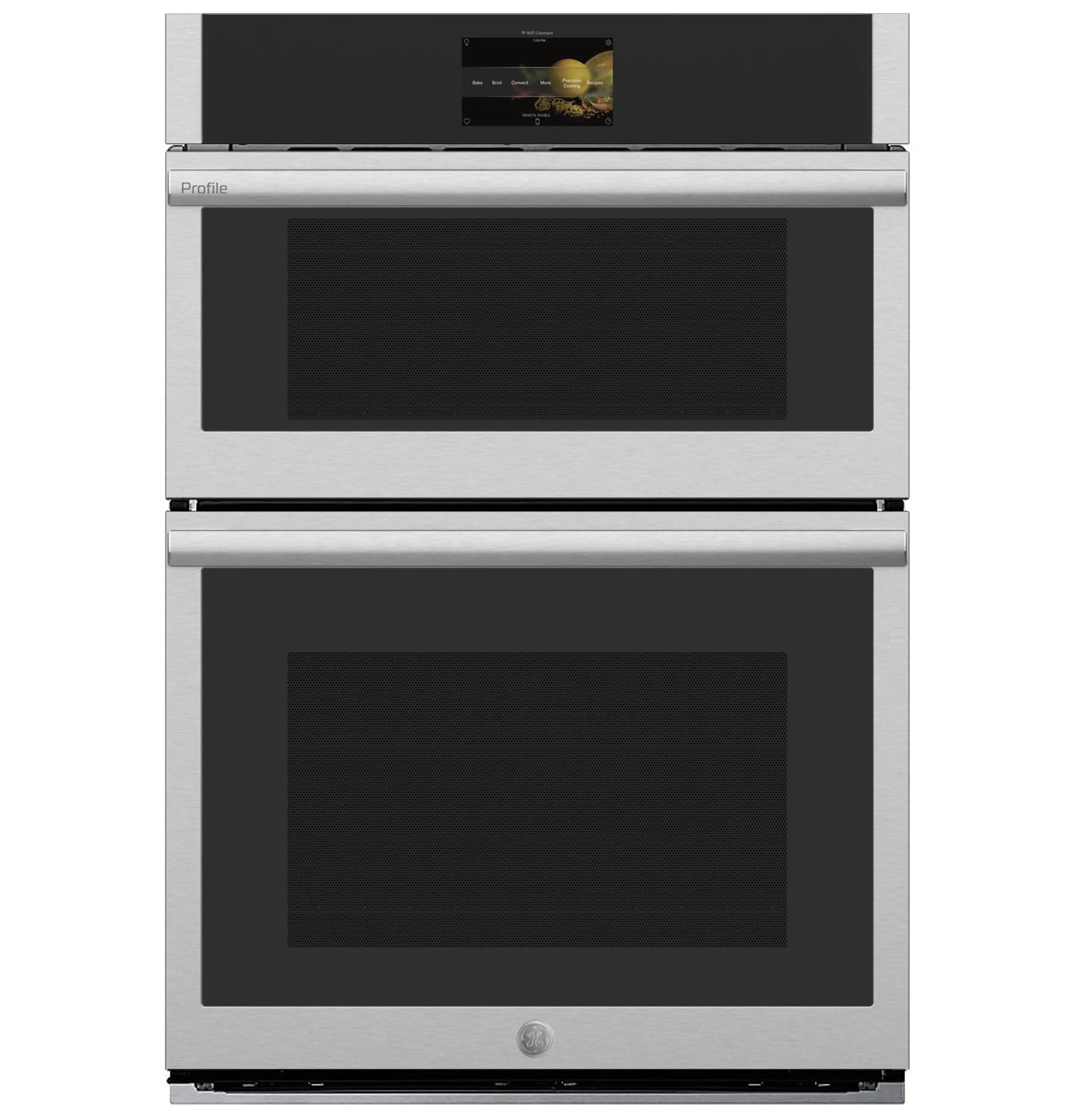 Ge Appliances PT9900SWSS Ge Profile&#8482; 30 In. Combination Double Wall Oven With Convection, Air Fry, Steam, Sous Vide, And Advantium? Technology