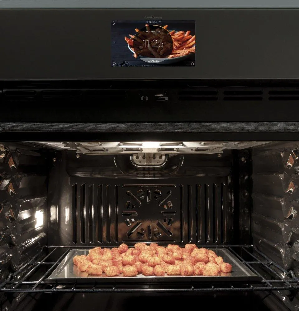 Ge Appliances PTD7000BNTS Ge Profile&#8482; 30" Smart Built-In Convection Double Wall Oven With No Preheat Air Fry And Precision Cooking