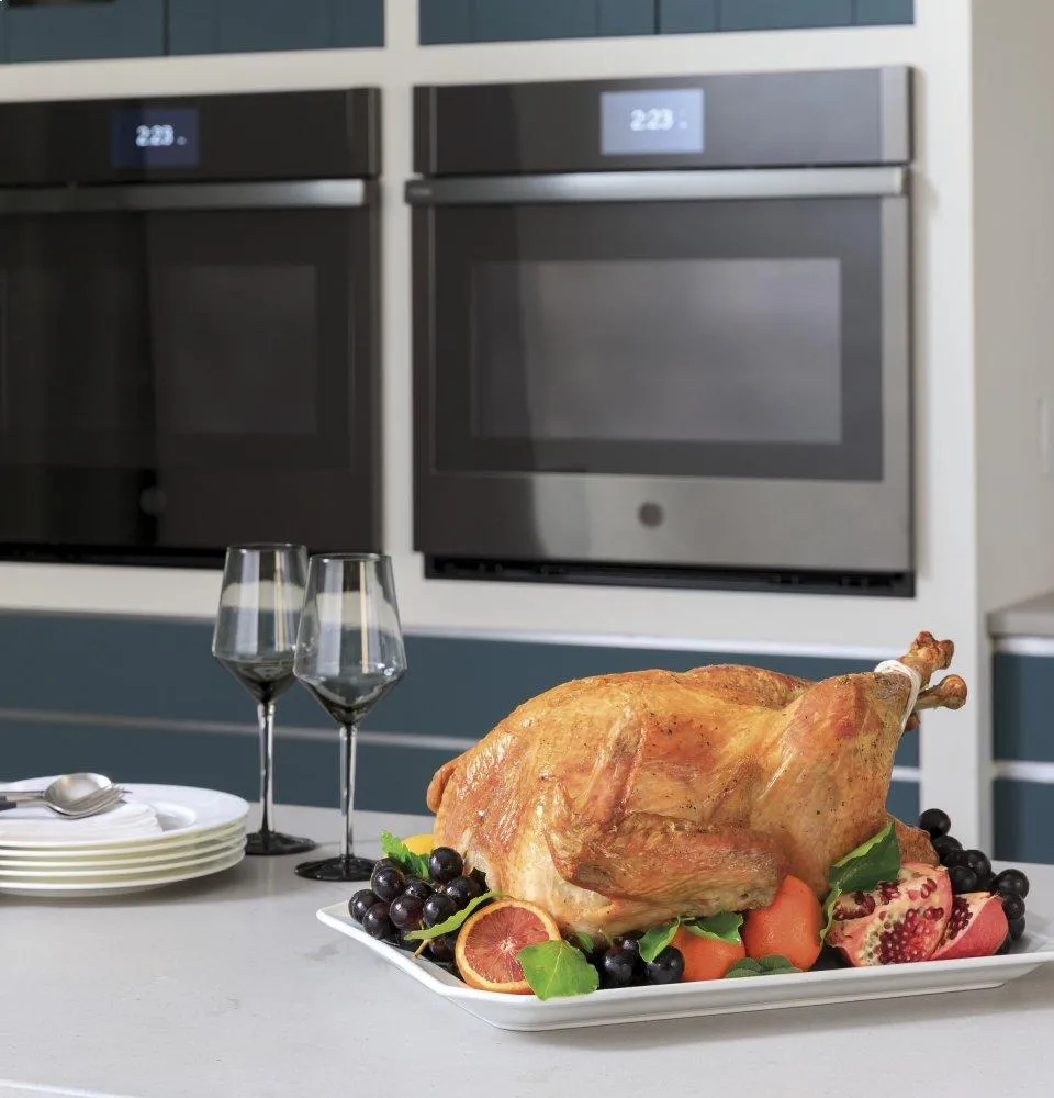 Ge Appliances PTD7000SNSS Ge Profile&#8482; 30" Smart Built-In Convection Double Wall Oven With No Preheat Air Fry And Precision Cooking