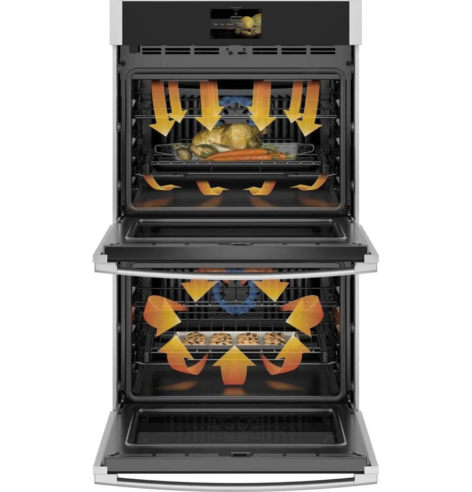 Ge Appliances PTD7000SNSS Ge Profile&#8482; 30" Smart Built-In Convection Double Wall Oven With No Preheat Air Fry And Precision Cooking