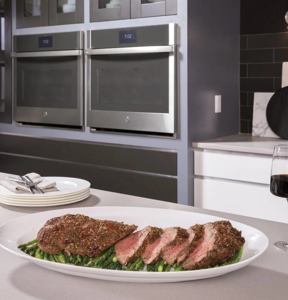 Ge Appliances PTD7000SNSS Ge Profile&#8482; 30" Smart Built-In Convection Double Wall Oven With No Preheat Air Fry And Precision Cooking