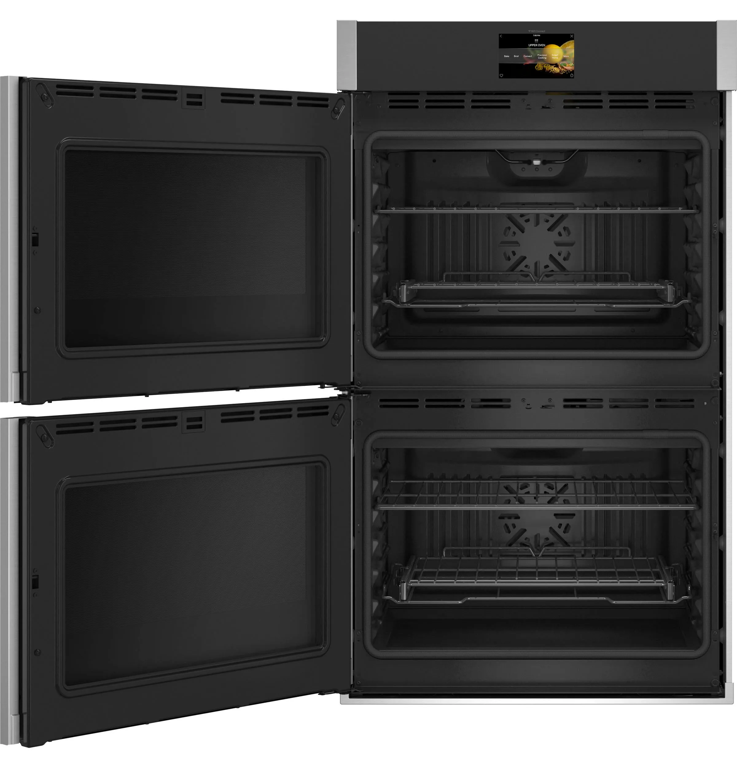 Ge Appliances PTD700LSNSS Ge Profile&#8482; 30" Smart Built-In Convection Double Wall Oven With Left-Hand Side-Swing Doors