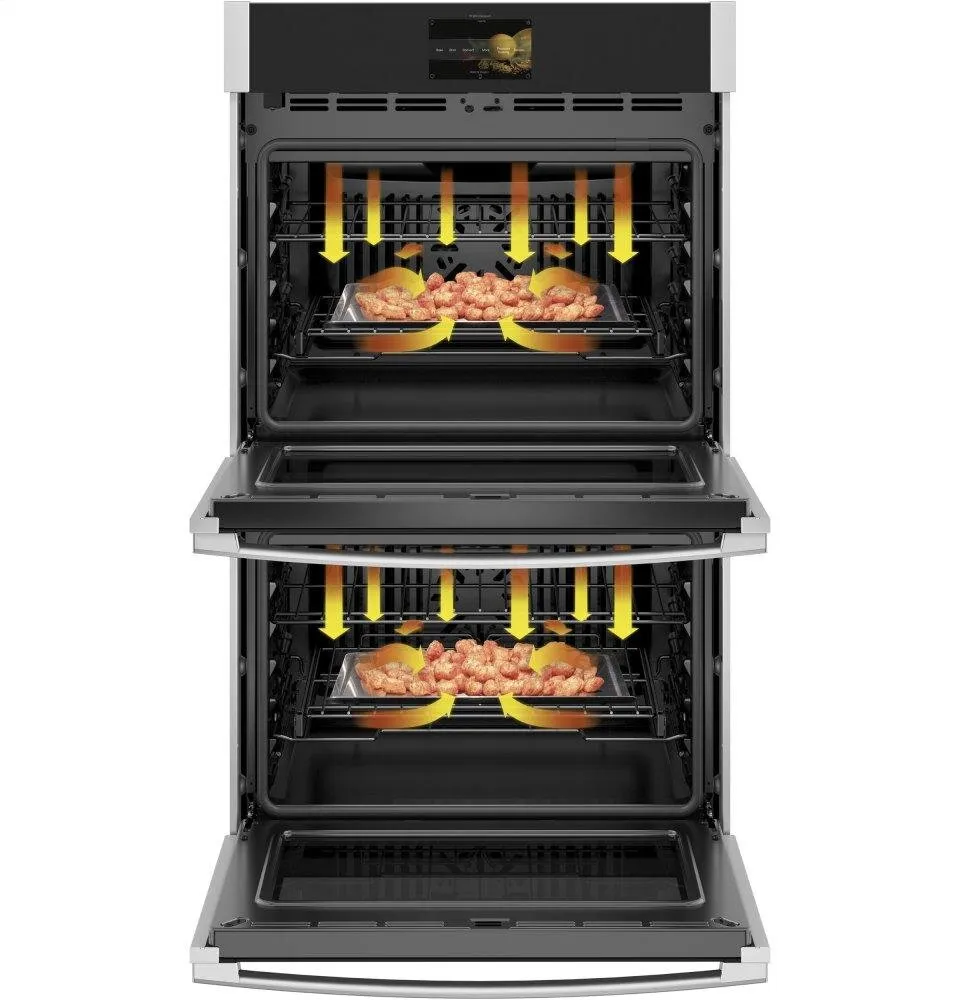 Ge Appliances PTD9000SNSS Ge Profile&#8482; 30" Smart Built-In Convection Double Wall Oven With In-Oven Camera And No Preheat Air Fry