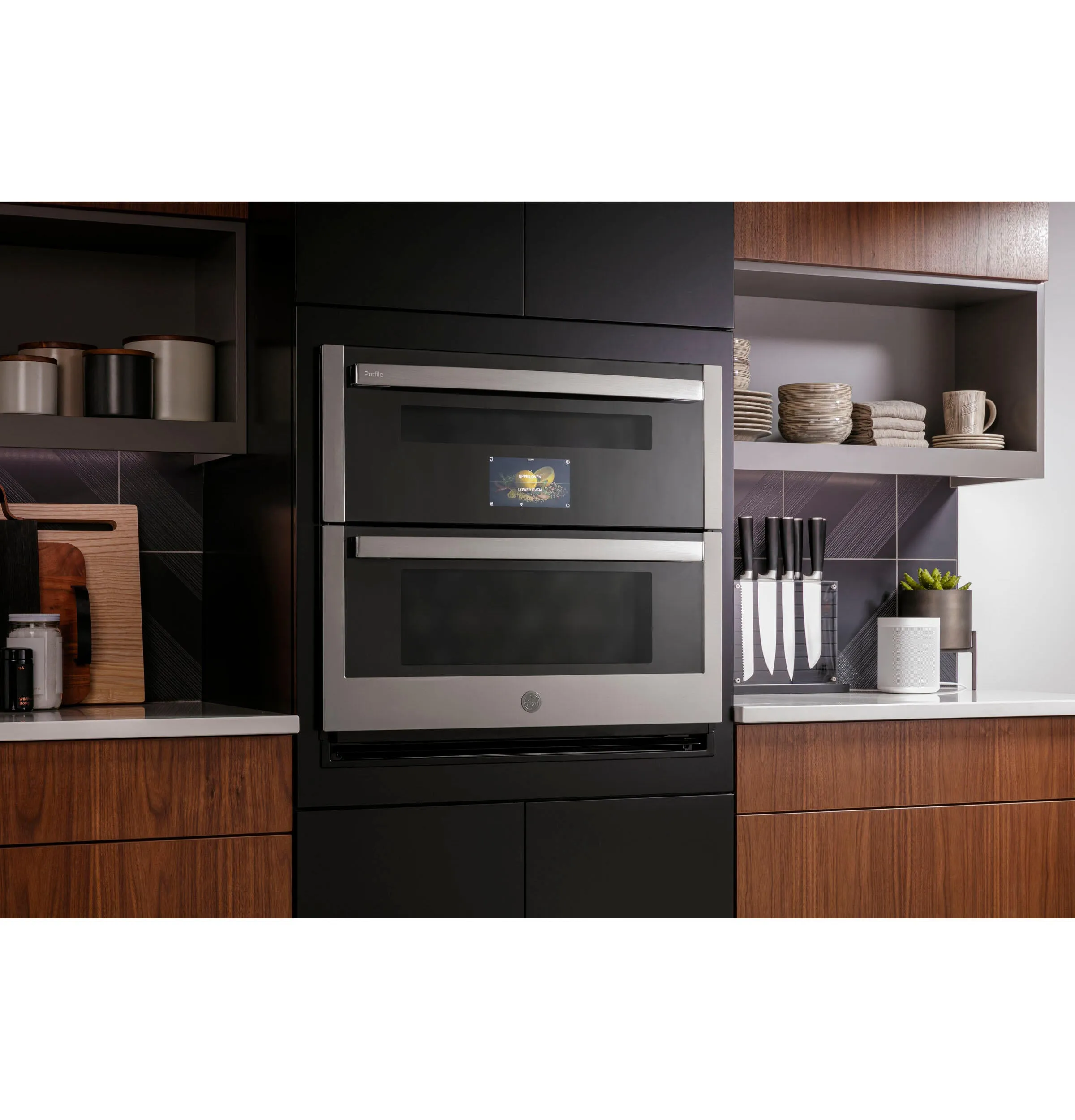 Ge Appliances PTS9200SNSS Ge Profile&#8482; 30" Smart Built-In Twin Flex Convection Wall Oven