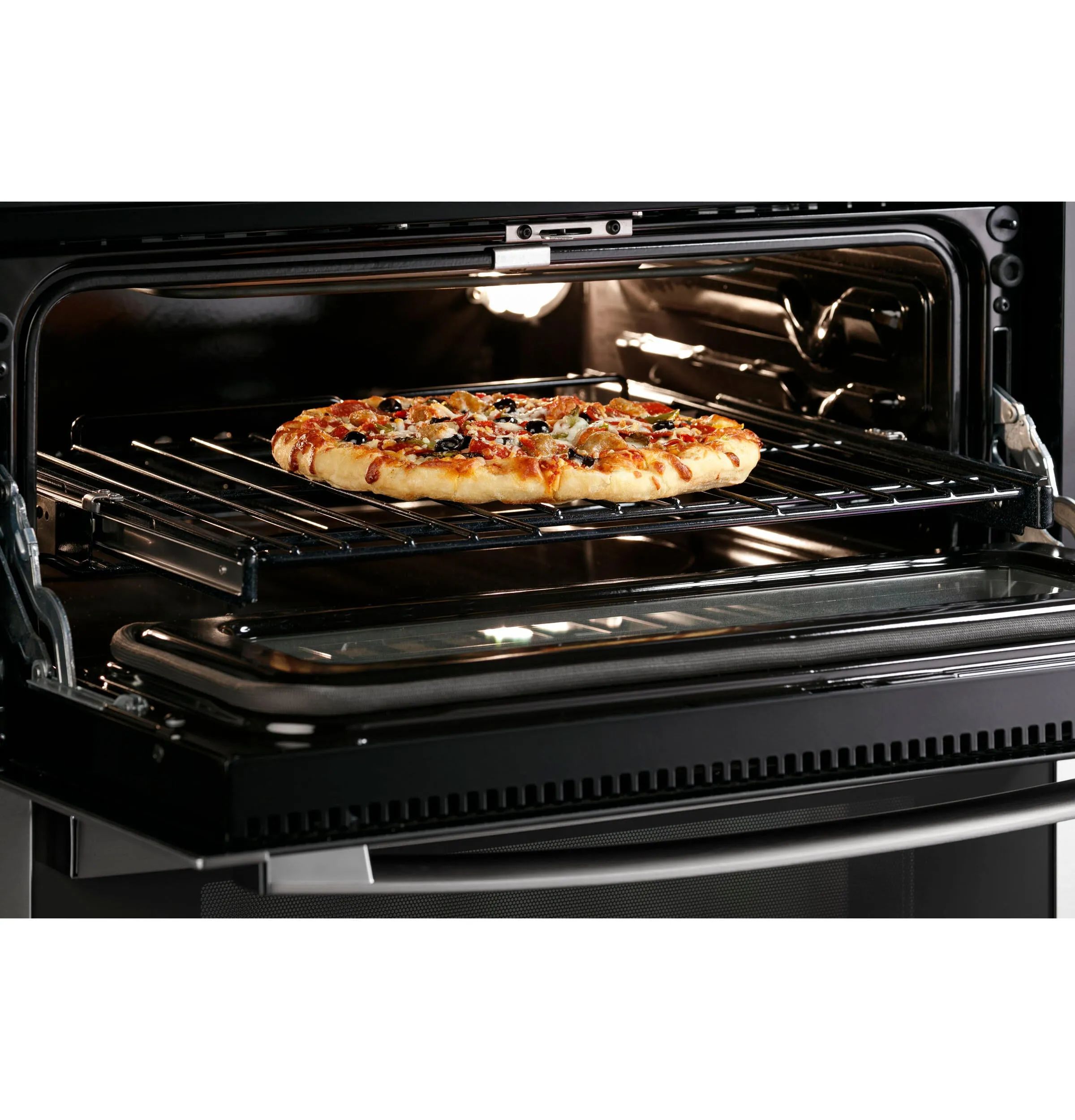 Ge Appliances PTS9200SNSS Ge Profile&#8482; 30" Smart Built-In Twin Flex Convection Wall Oven