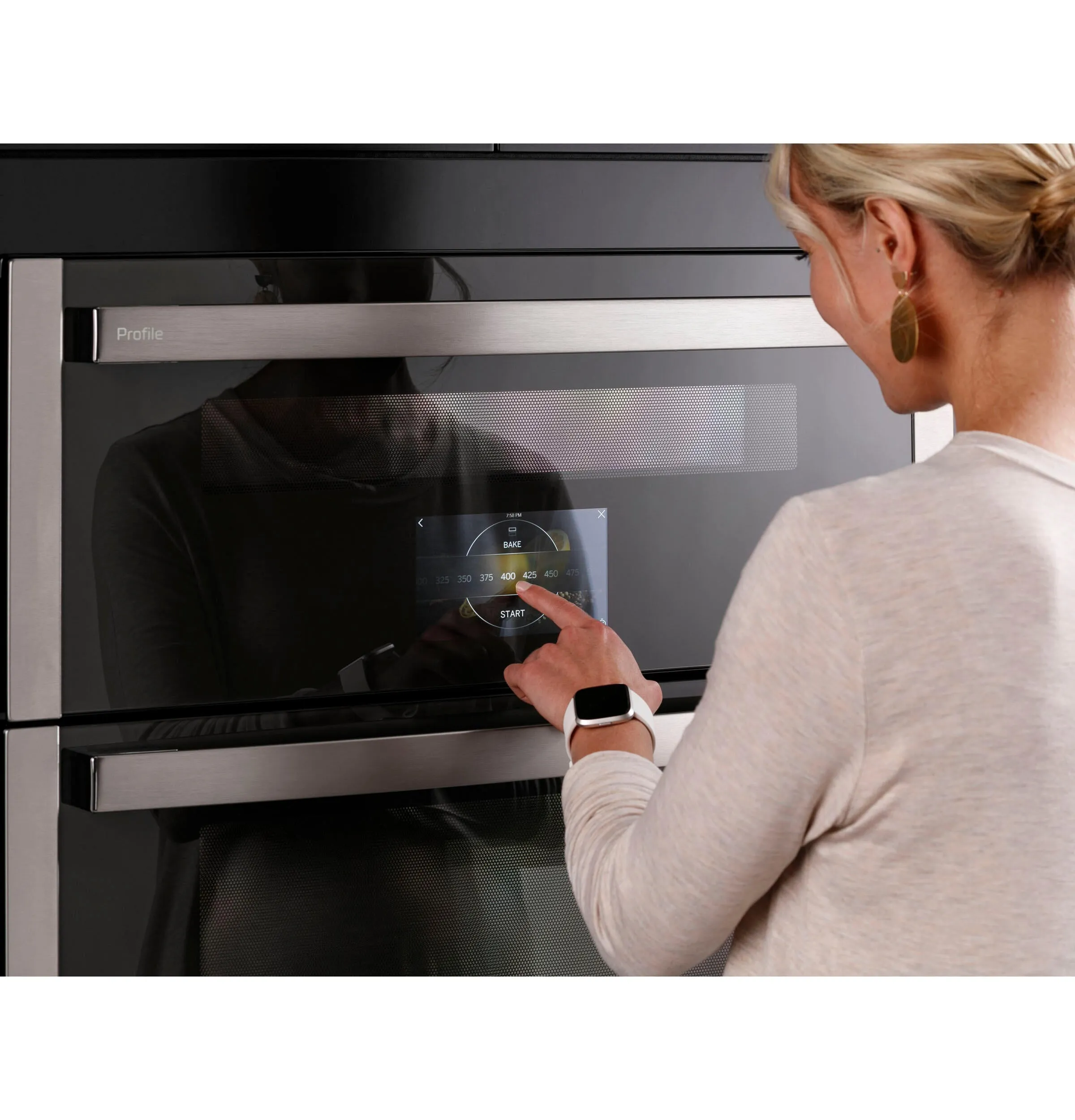 Ge Appliances PTS9200SNSS Ge Profile&#8482; 30" Smart Built-In Twin Flex Convection Wall Oven