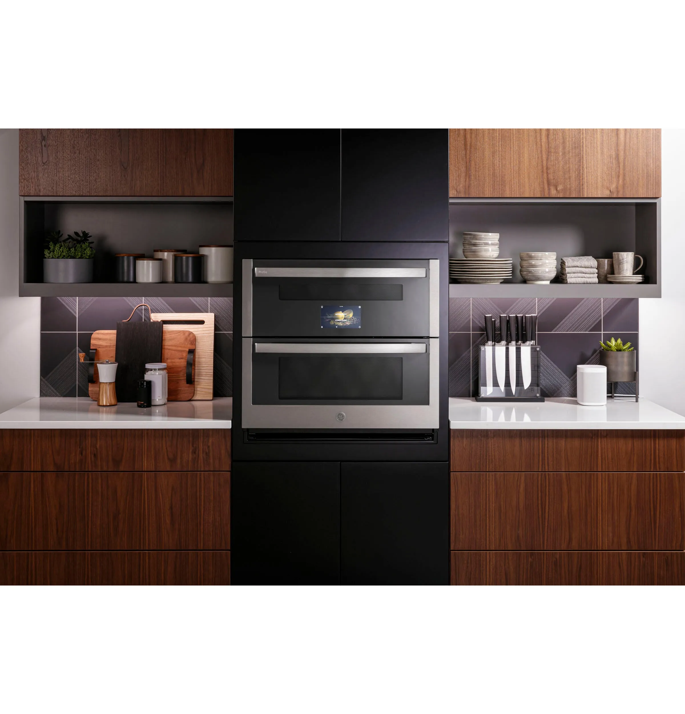 Ge Appliances PTS9200SNSS Ge Profile&#8482; 30" Smart Built-In Twin Flex Convection Wall Oven
