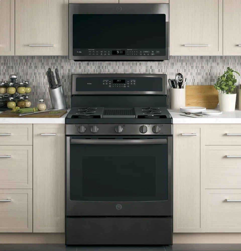 Ge Appliances PVM9005BLTS Ge Profile&#8482; 2.1 Cu. Ft. Over-The-Range Sensor Microwave Oven