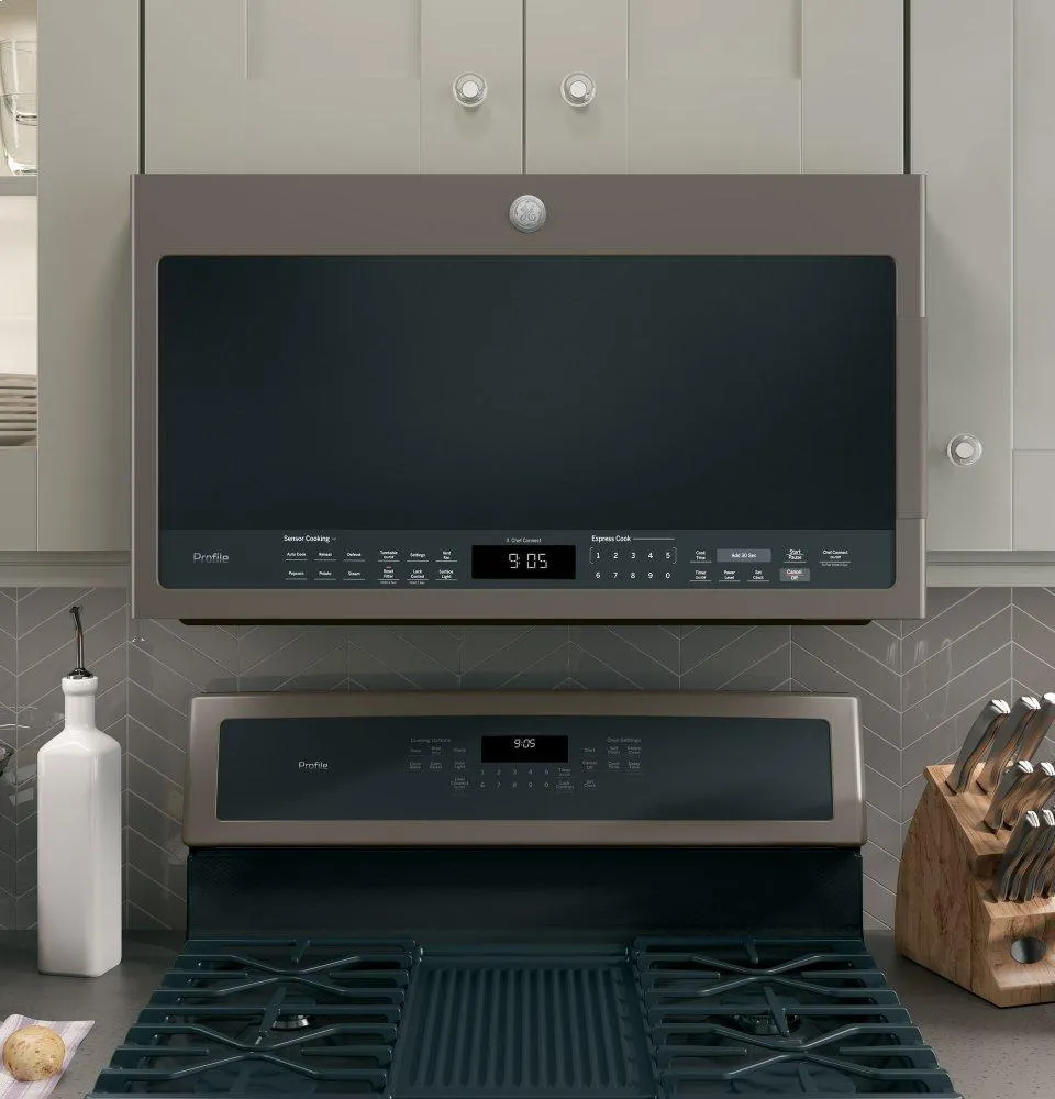 Ge Appliances PVM9005EJES Ge Profile&#8482; 2.1 Cu. Ft. Over-The-Range Sensor Microwave Oven