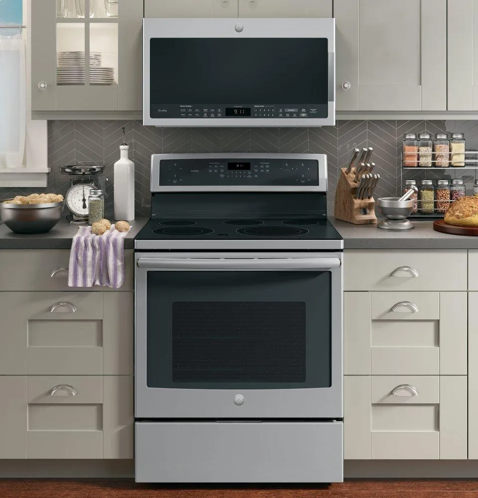 Ge Appliances PVM9005SJSS Ge Profile&#8482; 2.1 Cu. Ft. Over-The-Range Sensor Microwave Oven