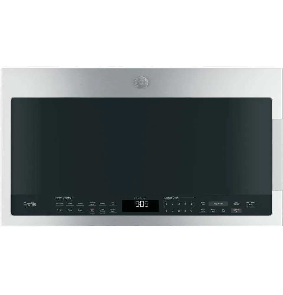 Ge Appliances PVM9005SJSS Ge Profile&#8482; 2.1 Cu. Ft. Over-The-Range Sensor Microwave Oven