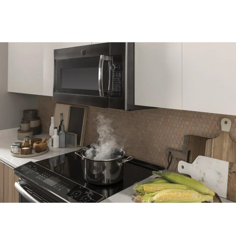 Ge Appliances PVM9179BLTS Ge Profile&#8482; 1.7 Cu. Ft. Convection Over-The-Range Microwave Oven