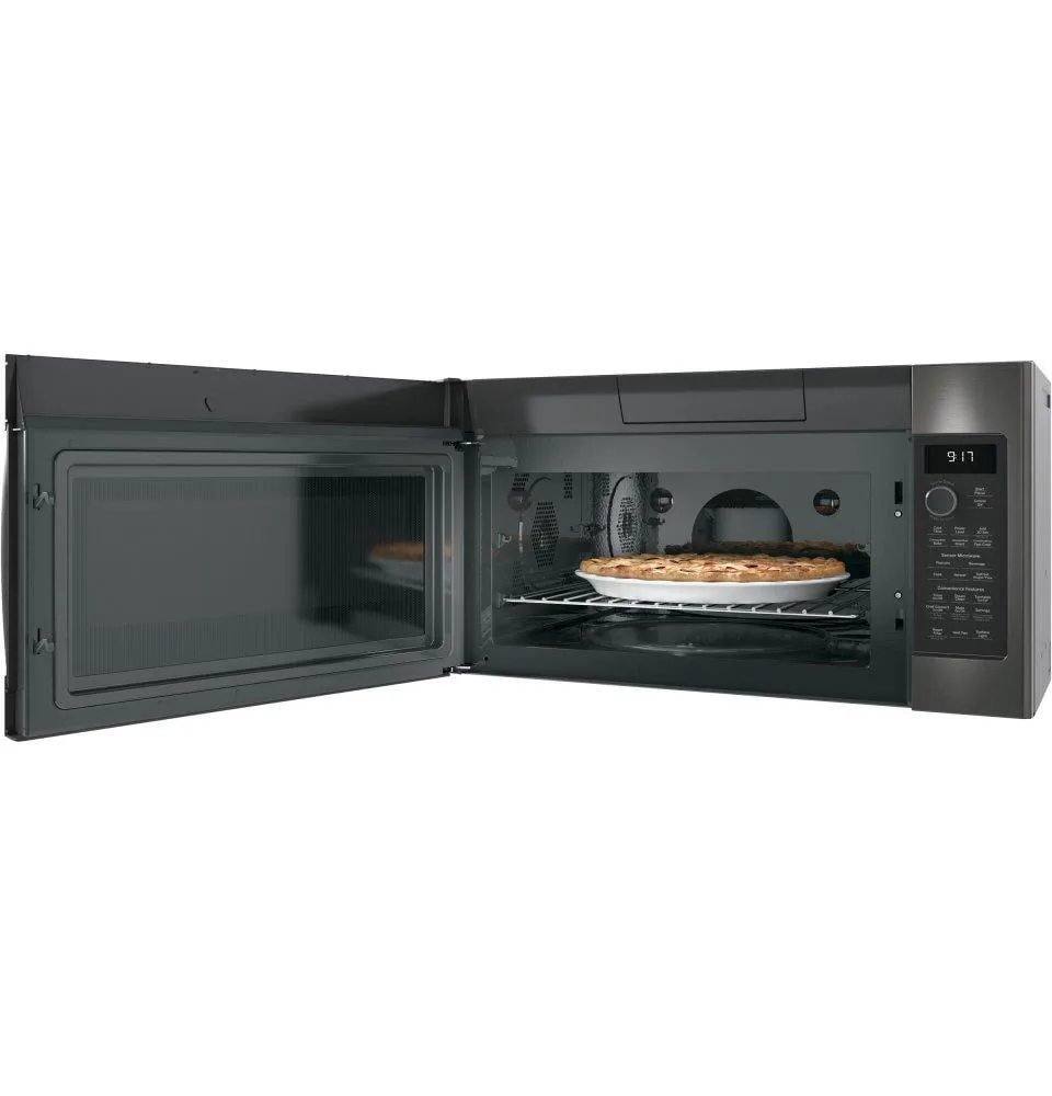 Ge Appliances PVM9179BLTS Ge Profile&#8482; 1.7 Cu. Ft. Convection Over-The-Range Microwave Oven