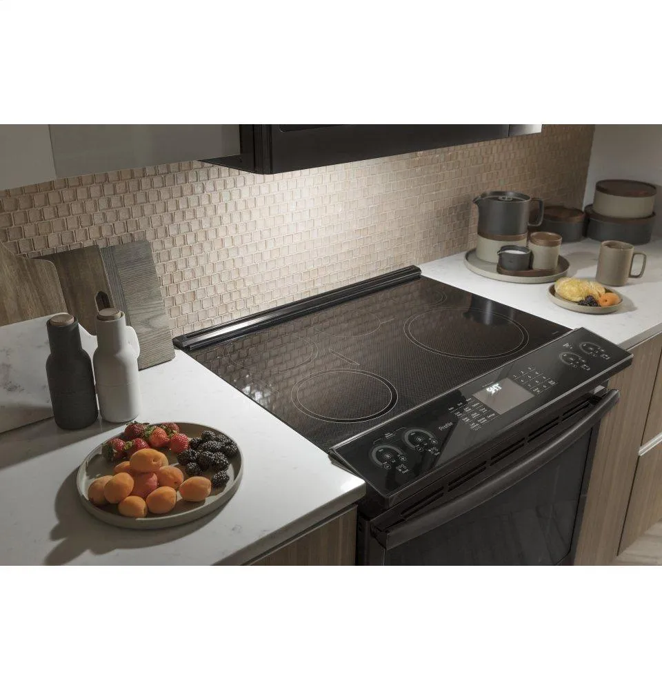 Ge Appliances PVM9179BLTS Ge Profile&#8482; 1.7 Cu. Ft. Convection Over-The-Range Microwave Oven