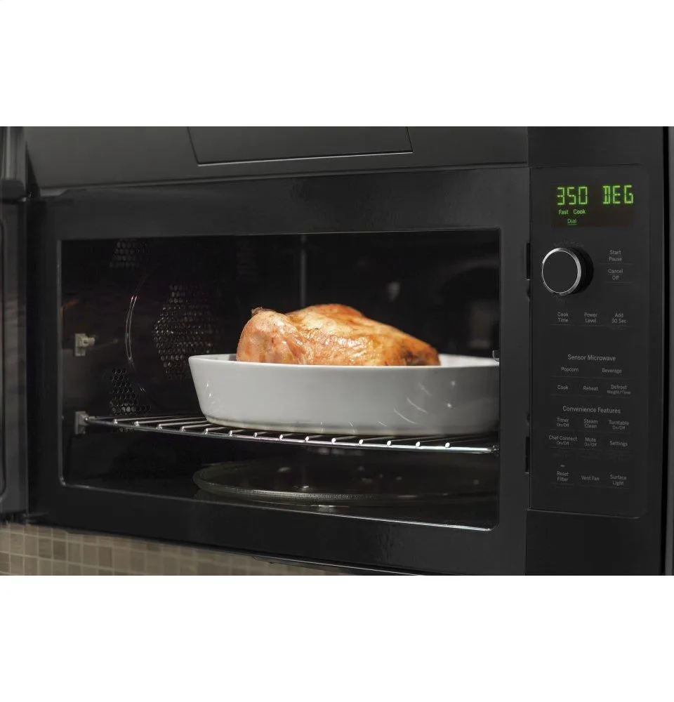 Ge Appliances PVM9179DKBB Ge Profile&#8482; 1.7 Cu. Ft. Convection Over-The-Range Microwave Oven