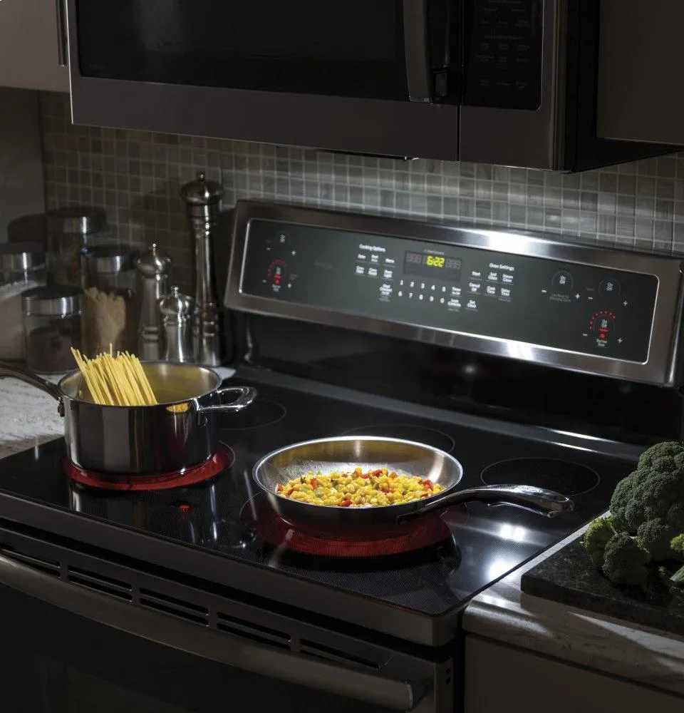 Ge Appliances PVM9179DKBB Ge Profile&#8482; 1.7 Cu. Ft. Convection Over-The-Range Microwave Oven