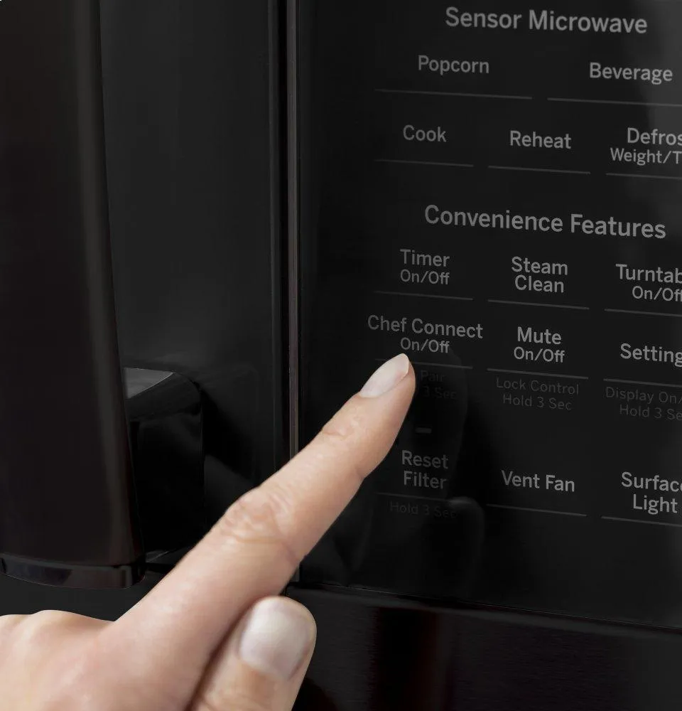 Ge Appliances PVM9179DKBB Ge Profile&#8482; 1.7 Cu. Ft. Convection Over-The-Range Microwave Oven