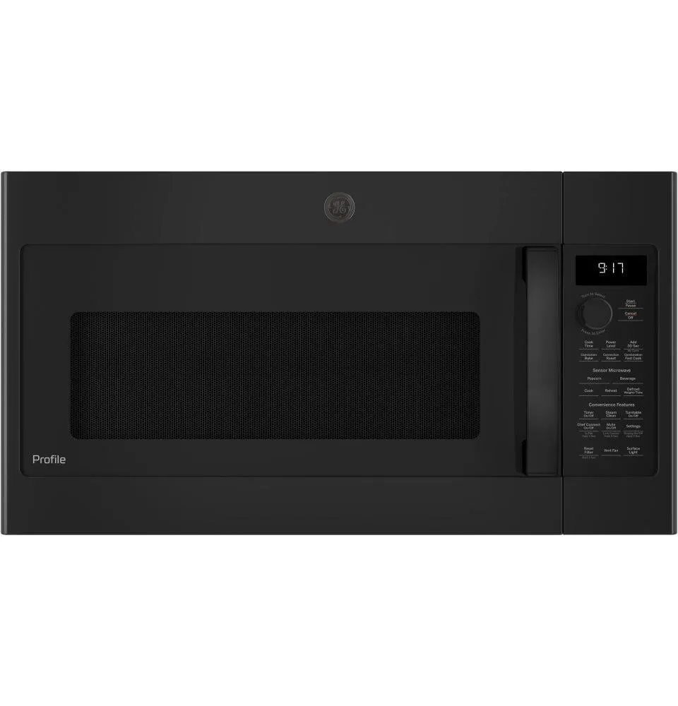 Ge Appliances PVM9179DKBB Ge Profile&#8482; 1.7 Cu. Ft. Convection Over-The-Range Microwave Oven
