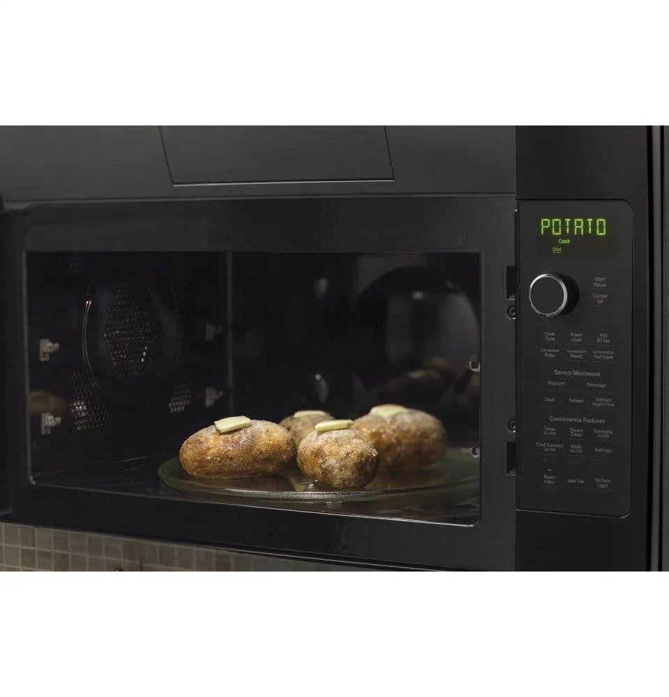 Ge Appliances PVM9179DKBB Ge Profile&#8482; 1.7 Cu. Ft. Convection Over-The-Range Microwave Oven