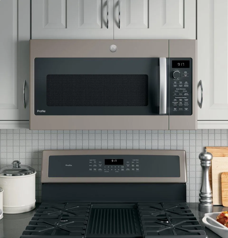 Ge Appliances PVM9179EKES Ge Profile&#8482; 1.7 Cu. Ft. Convection Over-The-Range Microwave Oven